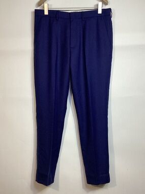 J. Crew Bowery Classic‎ Fit Navy Wool Dress Pants 34x31